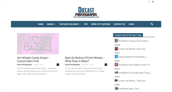 Desktop Screenshot of diecastphotography.com